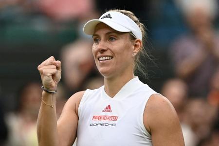 Kerber in Wimbledon in Runde drei