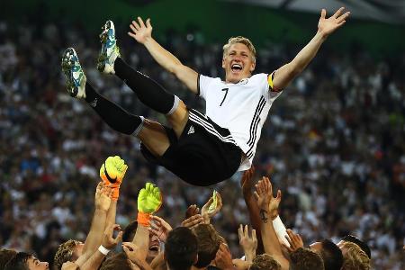 'Es war für mich noch einmal eine große Ehre. Ich wollte jeden Moment genießen. Aber dass es so schön wird, habe ich nicht g...