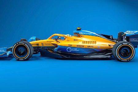 McLaren - F1-Auto 2022 - Team-Lackierung