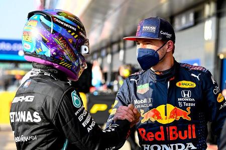 Verstappen & Hamilton - GP England - Silverstone - Formel 1 - 16. Juli 2021