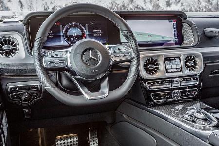Mercedes G 350 d, Interieur