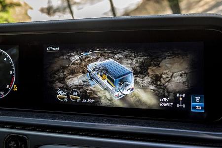 Mercedes G 350 d, Interieur