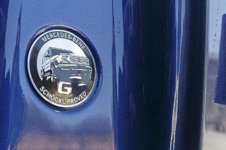 Mercedes G 350 d, Exterieur