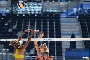 Beachvolleyballerin Ludwig und Wasserspringer Hausding deutsche Fahnenträger