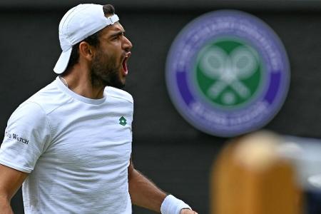 Italiener erobern London: Berrettini im Wimbledon-Finale