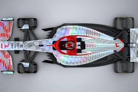 Formel 1 - Auto - 2022 - 1:1-Modell - GP England - Silverstone