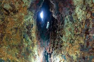 Der Vulkan Thríhnúkagígur ist für Besucher zugänglich.