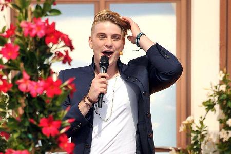 Vincent Gross bei einem TV-Auftritt.