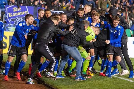 In der Saison 2019/2020 arbeitet sich der 1. FC Saarbrücken bis ins Viertelfinale vor, schlägt dort den Bundesligisten Fortu...