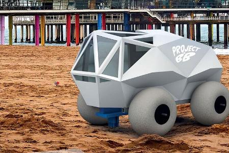 07/2021, Project .BB Beach Bot autonomes Müllsammelauto für den Strand
