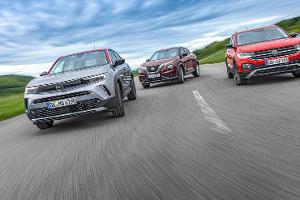Nissan Juke, Opel Mokka, VW T-Cross
