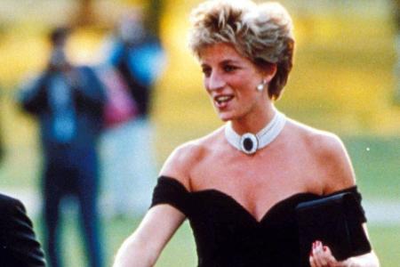 1994 präsentierte sich Diana im schwarzen 