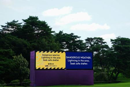 Olympia-Auftakt der Golfer: Gewitter bringt Kieffer aus der Spur