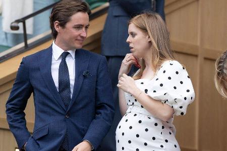 Prinzessin Beatrice und Edoardo Mapelli Mozzi in Wimbledon.