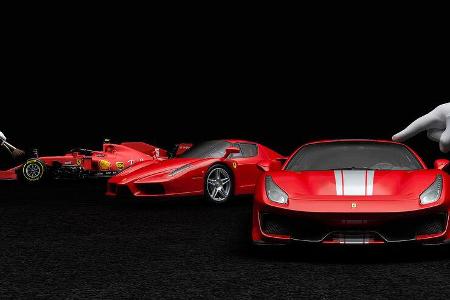 07/2021, Ferrari Bespoke Modelle von Amalgam