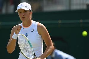 Swiatek in Wimbledon erste Achtelfinalistin