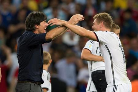 Löw würdigt Kroos: 