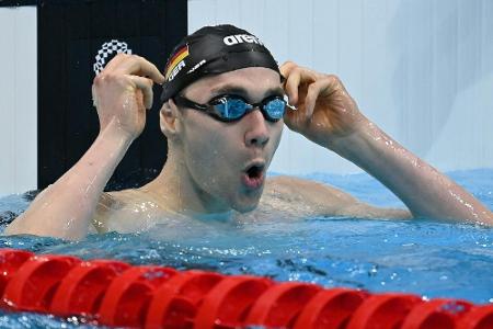 Schwimmer Mühlleitner verpasst erste deutsche Olympia-Medaille knapp