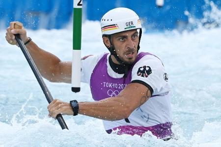 Slalom-Kanuten Tasiadis und Funk mühelos im Halbfinale