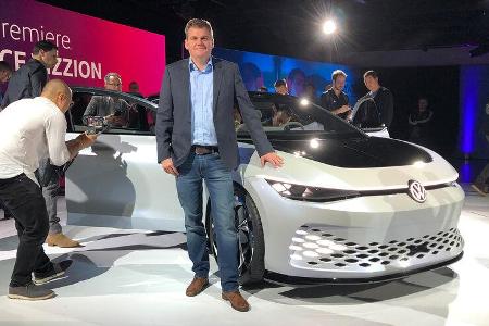 VW ID. Space Vizzion Sitzprobe LA 2019