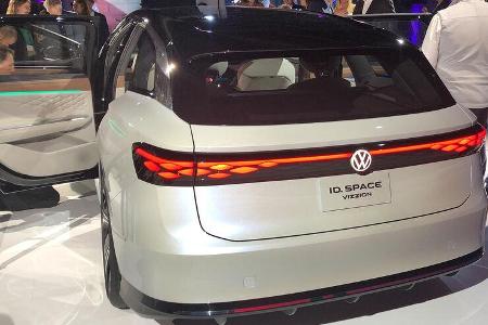 VW ID. Space Vizzion Sitzprobe LA 2019