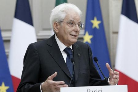 Italiens Präsident Mattarella empfängt EM-Helden