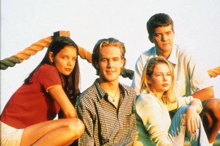 Das aufregende Teenieleben der Clique rund um Dawson Leery (James Van der Beek, 2.v.l.) begeisterte zwischen 1998 und 2003 j...