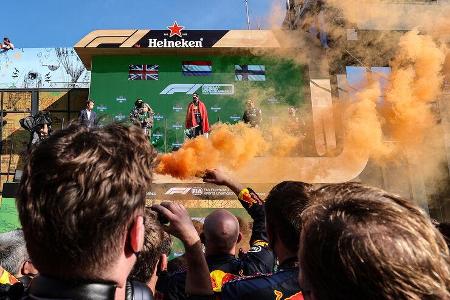 Podium - GP Niederlande - Formel 1 - 5. September 2021