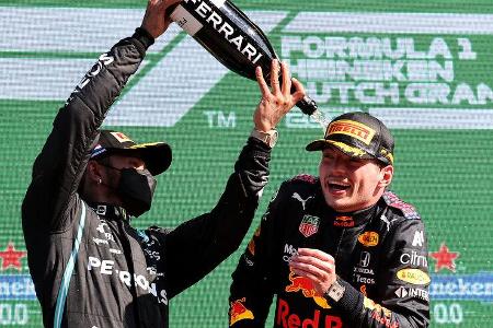 Podium - GP Niederlande - Formel 1 - 5. September 2021