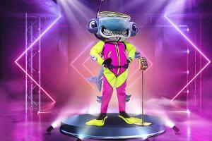 Die neue "The Masked Singer"-Maske, der Hammerhai.