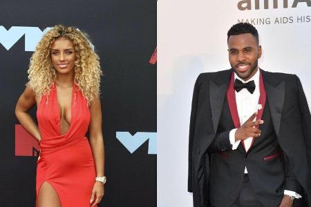 Jena Frumes und Jason Derulo lernten sich kurz vor der Corona-Pandemie kennen.
