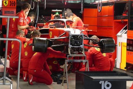 Ferrari - Formel 1 - GP Russland - Sotschi - Donnerstag - 23.09.2021