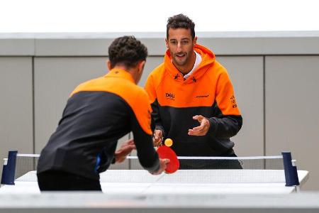 Daniel Ricciardo - Lando Norris - McLaren - Formel 1 - GP Russland - Sotschi - Donnerstag - 23.09.2021