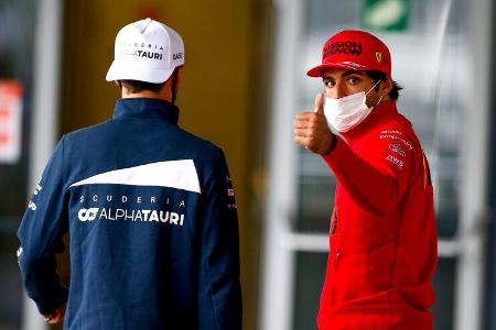 Carlos Sainz - Ferrari - Formel 1 - GP Russland - Sotschi - Donnerstag - 23.09.2021