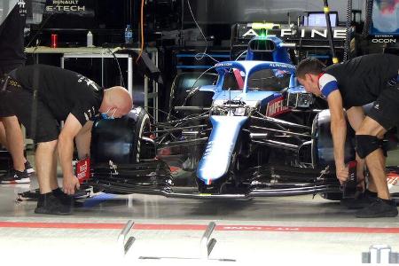 Alpine - Formel 1 - GP Russland - Sotschi - Donnerstag - 23.09.2021