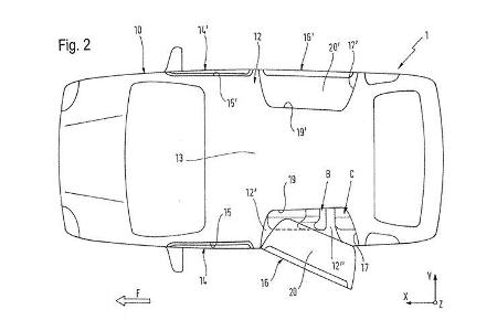 BMW X7 Tür-Patent