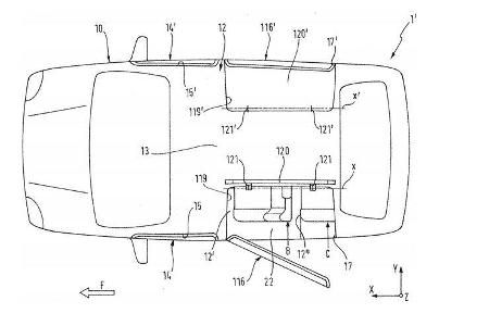 BMW X7 Tür-Patent