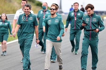 Sebastian Vettel - Aston Martin - Formel 1 - GP Niederlande - Zandvoort - 2. September 2021