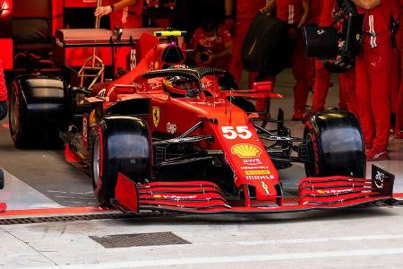 Carlos Sainz - Ferrari - Formel 1 - GP Italien - Monza - 10. September 2021