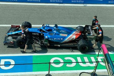 Alpine - Formel 1 - GP Italien - Monza - 9. September 2021