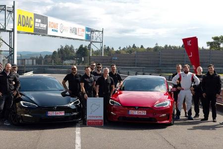 Tesla Model S Plaid Nürburgring-Rekord