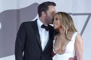 Jennifer Lopez und Ben Affleck bei den Filmfestspielen in Venedig.