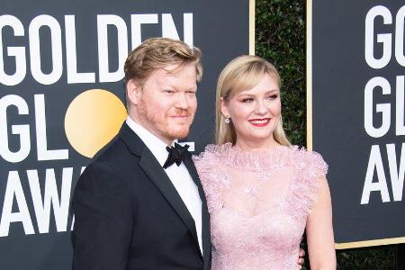 Kirsten Dunst und Jesse Plemons bei den Golden Globes im Januar 2020.