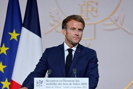 Macron will für Frankreich 2024 in Paris Top-5-Ergebnis