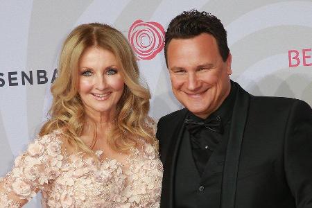 Frauke Ludowig und Guido Maria Kretschmer 2018 beim Rosenball 2018.