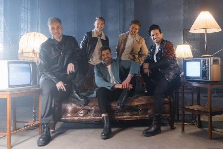 Team 5ünf um Jay Khan (M.) und Marc Terenzi (re.) haben sich erst in diesem Jahr gegründet.