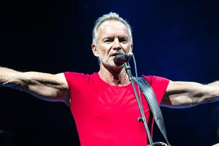 Sting während eines Auftritts in Italien im Jahr 2019.