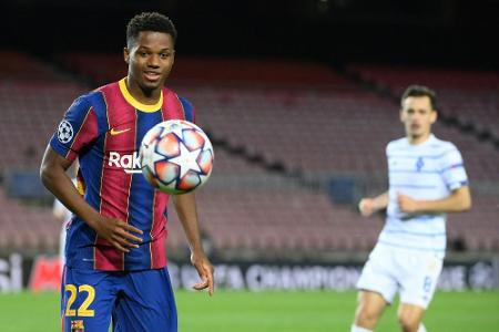 Barca: Fati übernimmt Rückennummer 10 von Messi