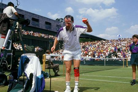 Der US-Amerikaner erkämpfte sich sein Rüpel-Image hart. Schimpfend, schreiend, diskutierend - McEnroe wollte jeden Ballwechs...