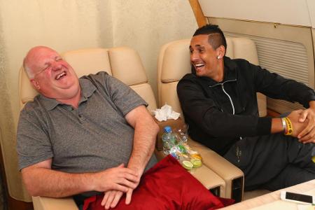 Das Enfant terrible des Tennis-Zirkus. Erst 2016 machte Nick Kyrgios seinem Ruf alle Ehre, als er bei den French Open ausras...